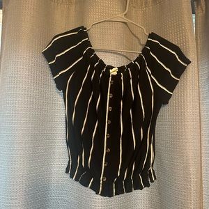 Off the shoulder blouse